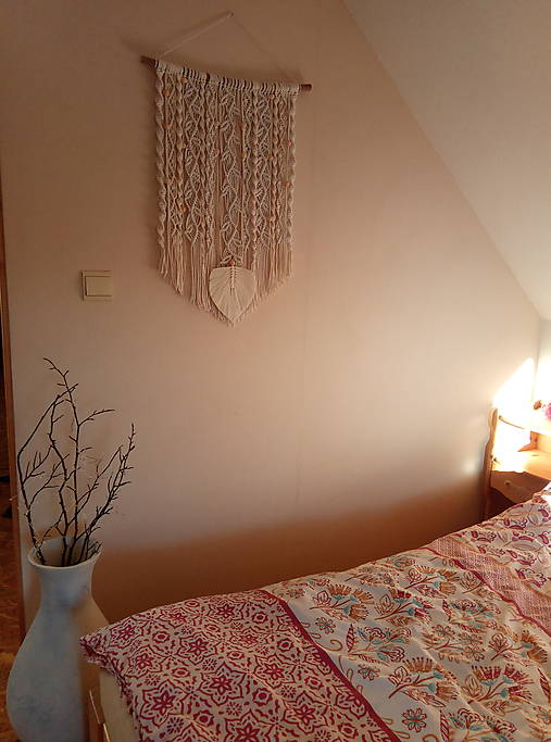 Dekorácie - Macramé Scandinavian "Elv"  - 16264757_