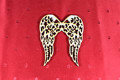 Dekorácie - Anjelské krídla výrez z preglejky na ďalšiu tvorbu 1 - 16264359_