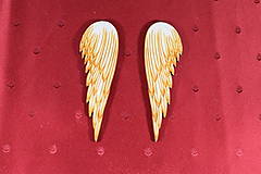 Dekorácie - Anjelské krídla výrez z preglejky na ďalšiu tvorbu 5 - 16264380_