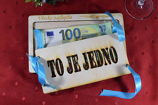 Papiernictvo - Drevená Obálka na peniaze nič,to je jedno,neviem 1 - 16264129_