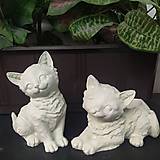 Dekorácie - Mačičky - 3D omaľovánka - 16263143_