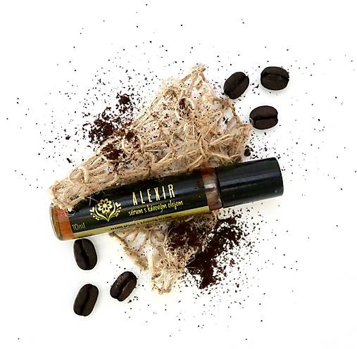 Pleťová kozmetika - Sérum s kávovým olejom - 16266072_