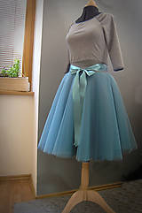 Sukne - Kolová tylová sukně ....cherosene - 16266804_