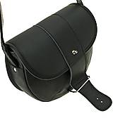 Kabelky - Malá kožená kabelka RULER - černá - 16269017_