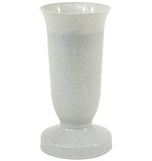 Iný materiál - Váza na hrob plastová zaťažená kalich 23cm/1,1kg - 16268625_