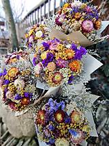 Dekorácie - Sušená kytica - " keď kvety spievajú" - 16268524_