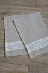 Úžitkový textil - Tmavé ľanové vrecko 1 - 16273085_