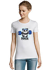 Topy, tričká, tielka - Znova odhodlaná Panda „V posilke“ - 16272541_