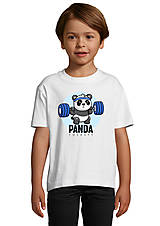 Topy, tričká, tielka - Znova odhodlaná Panda „V posilke“ - 16272588_
