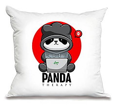 Úžitkový textil - Etická Panda „Hacker“ - 16272463_