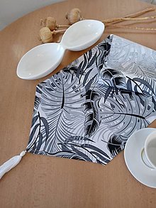 Úžitkový textil - Bavlnený obrus-listy - 16271116_