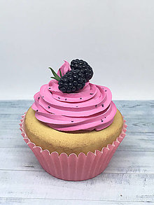 Dekorácie - Dekorácia cupcake-minitortička s černicami* - 16275488_