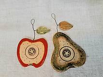 Dekorácie - Jablko s hruškou - 16274952_