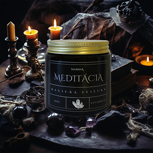 Magická sviečka Meditácia