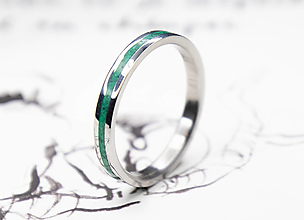 Prstene - Minimalistický titánový prsteň 2 mm - 16279235_