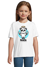 Topy, tričká, tielka - Panda dobrých správ „Anjel“ - 16279618_