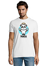 Topy, tričká, tielka - Panda dobrých správ „Anjel“ - 16279630_