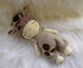 Hračky - bábiky - zvieratká (žirafka) - 16279967_