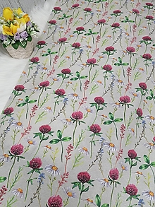 Úžitkový textil - Štóla (Lúčne kvety 52 x 195 cm) - 16281886_
