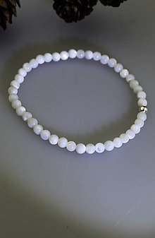 Náramky - perleť jemný náramok - 16281997_