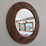 Rámiky - Rám - drevený, kruhový, priemer 51 cm - 16280906_