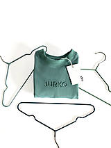 Detské oblečenie - Detská mikina s menom JURKO - old green - 16282639_