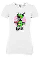Topy, tričká, tielka - Narodeninová Panda „Krokodíl“ - 16281506_