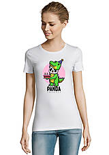 Topy, tričká, tielka - Narodeninová Panda „Krokodíl“ - 16281507_