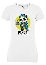 Topy, tričká, tielka - Žmurkajúca Panda „Frajerská“ - 16281956_