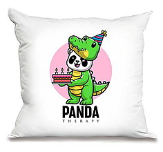 Úžitkový textil - Narodeninová Panda „Krokodíl“ - 16281581_