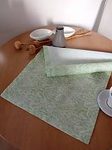 Úžitkový textil - Zelený obrus-ornamenty - 16279743_