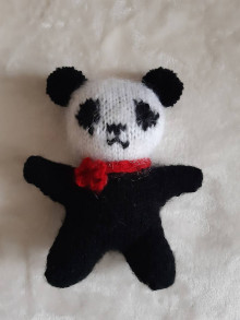 Hračky - Panda (Čierna) - 16283552_