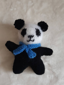 Hračky - Panda (Čierna) - 16283553_