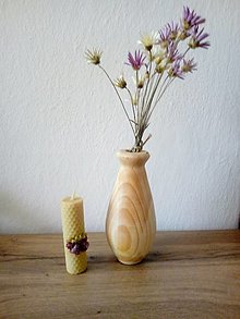 Úložné priestory & Organizácia - Váza na sušene kvety-3 - 16283710_