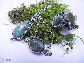 Sady šperkov - Útržky nádejí.....(smaragd) - 16285443_