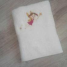 Úžitkový textil - Detské uteráky- víla - 16284103_