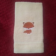Úžitkový textil - Detské uteraky- líška - 16284126_