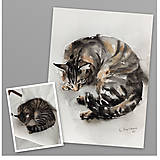 Obrazy - Akvarelový portrét vášho miláčika na želanie - 16283902_