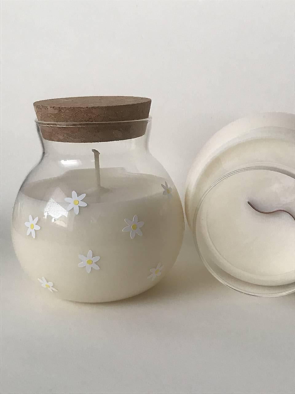 Sviečka zo sójového vosku Margarétky 