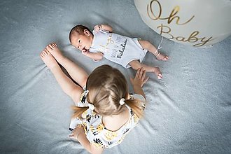 Detské oblečenie - Body pre novorodeniatko - 16283058_