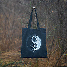Nákupné tašky - Plátená taška - yin yang, motýľ - 16284913_
