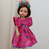 Hračky - Šaty pre bábiku Paola reina výška 32 cm - 16286772_