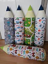 Detský textil - Vankúšik CERUZKA Bola raz jedna trieda  - 16288574_