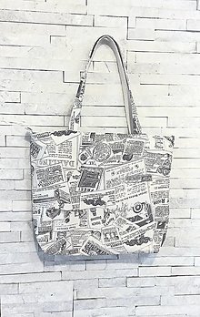 Nákupné tašky - Bavlnená taška - 16288571_
