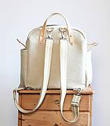 Veľké tašky - Veľká taška LUSIL bag 3in1 *Ecru* - 16288188_