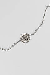 Náhrdelníky - Strieborný náhrdelník lamellae - 16289691_