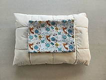 Úžitkový textil - VLNIENKA obliečka na vankúš 40 x 60 CM  na mieru 100% bavlna Zvieratká FR žirafa - 16293790_