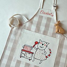 Detské oblečenie - PRO ELIZABET ... maličká dětská zástěrka - 16291800_