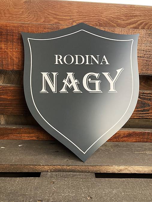 Tabuľky - Rodinný erb: Klasik - 16291915_