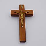 Dekorácie - Svadobný kríž 21 x 11,6 cm AT1 - 16293040_